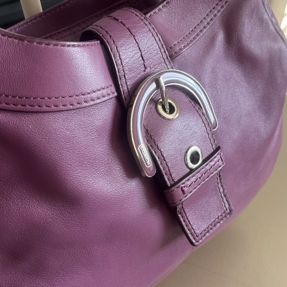 LIKE NEW Coach Soho Leather Hobo Bag - Picture 12 of 16